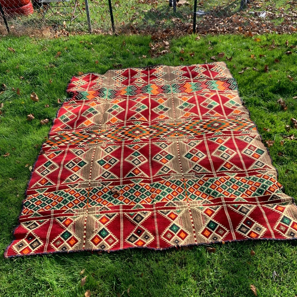 Turkish Kilim Rug (some do call them blankets)